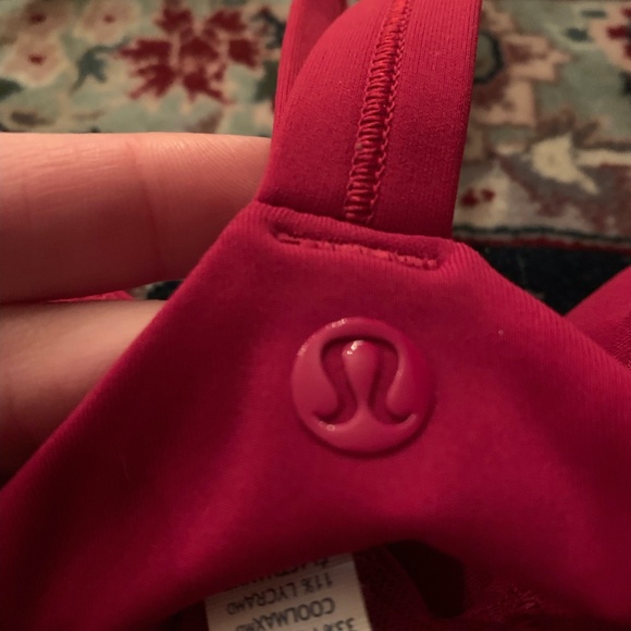 Lululemon Wrap It Up Tank in Cranberry Size 10 - Picture 10 of 10